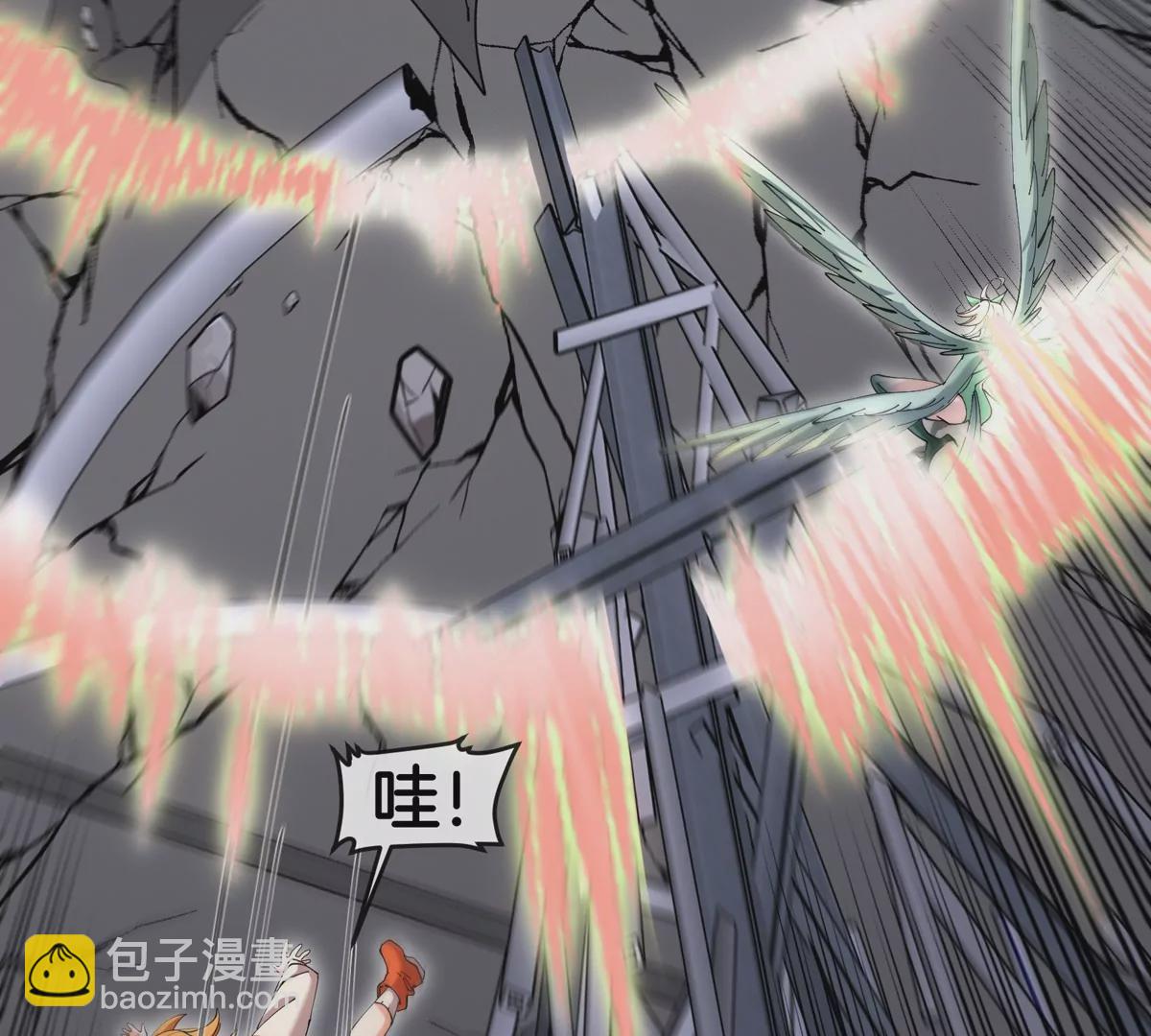 我是怪獸大主宰 - 第33話 不讓破門，還可以破房頂(3/3) - 2