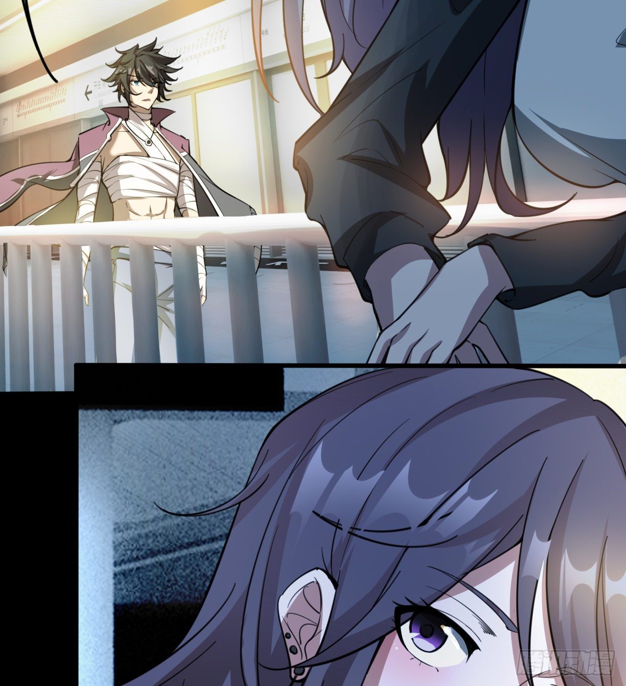 久违的肢体接触(1/2)-第56话