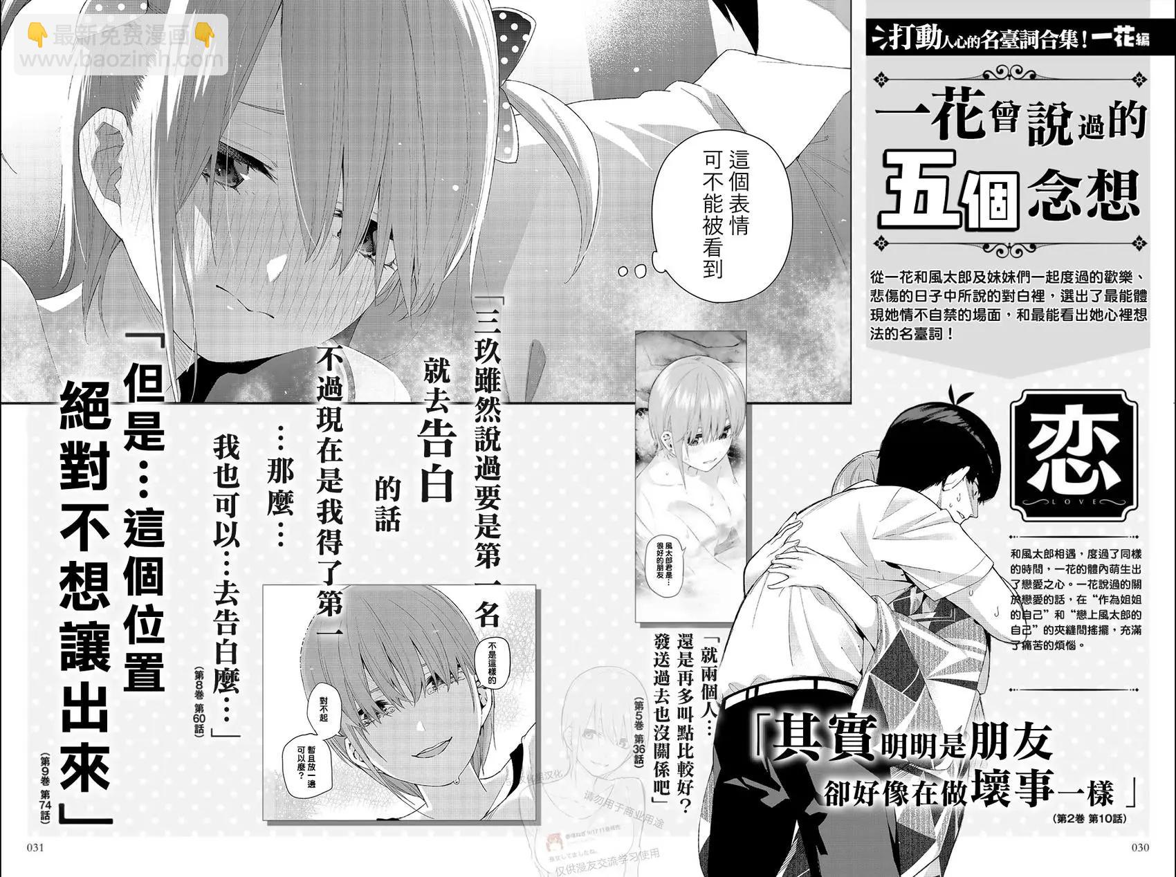 五等分的花嫁 - 角色公式設定手冊：一花(1/2) - 1