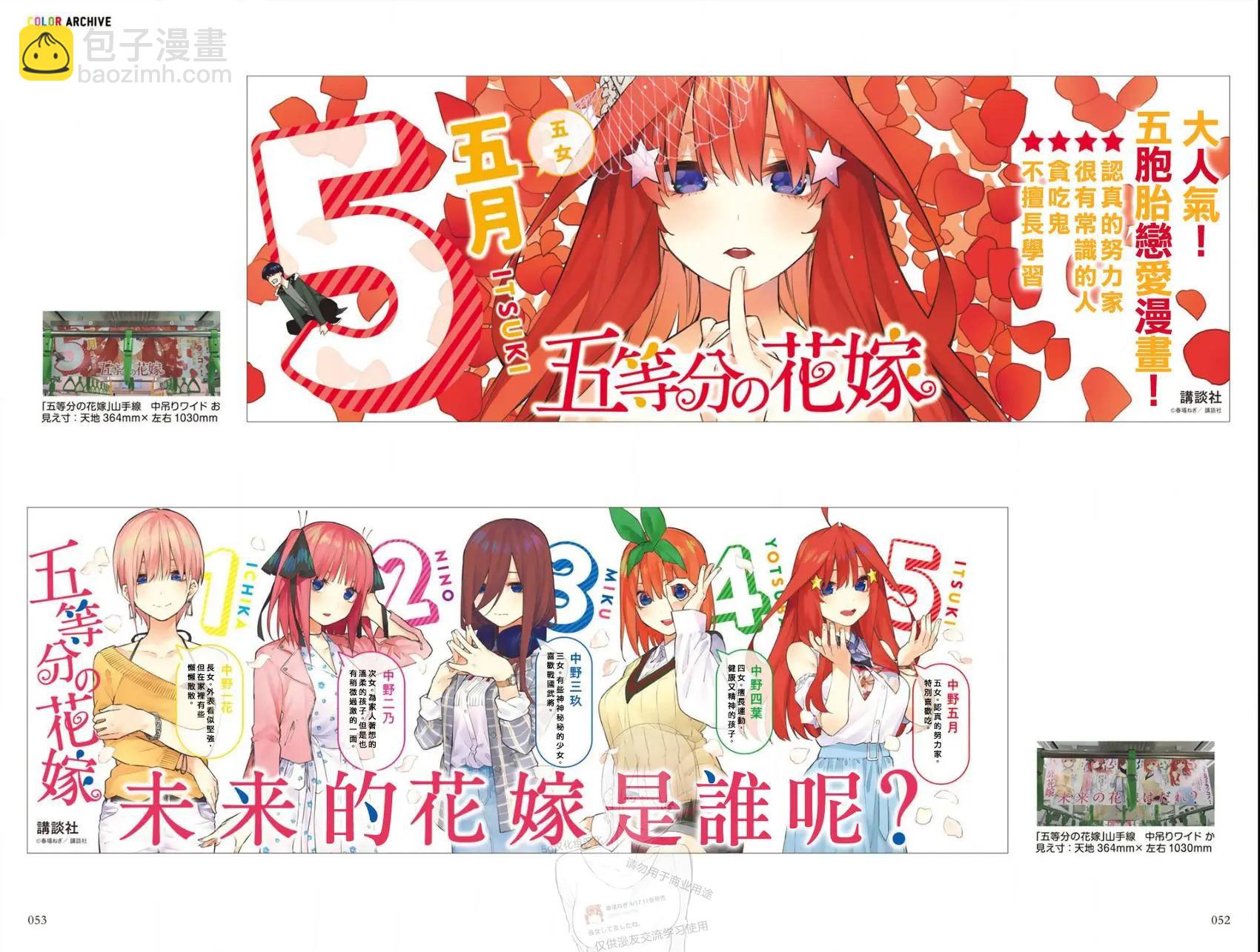 五等分的花嫁 - 角色公式設定手冊：一花(1/2) - 4