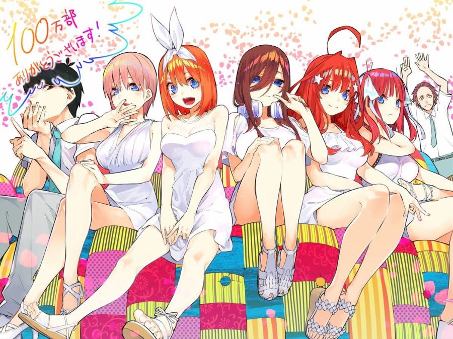 五等分的花嫁 - 100萬部賀圖 - 1