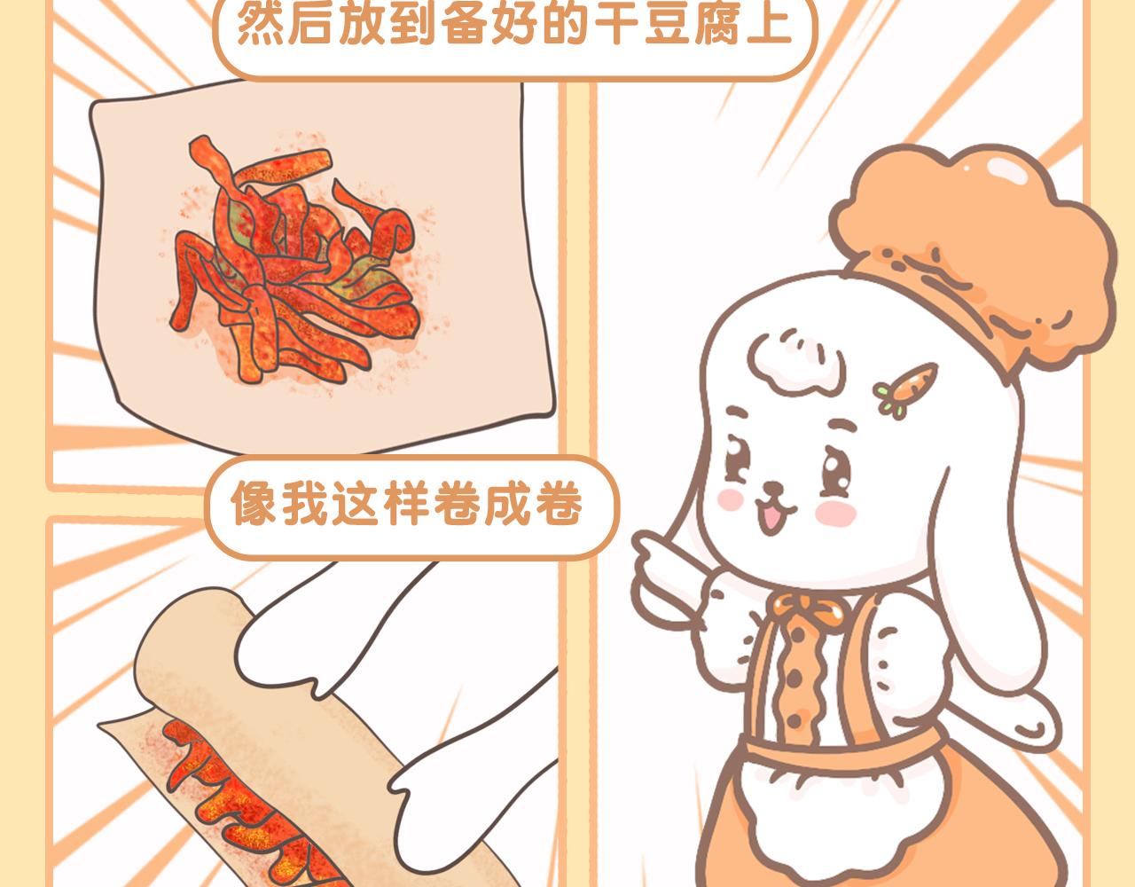 小兔的廚房日記 - 減肥食譜——尖椒雞肉卷 - 3