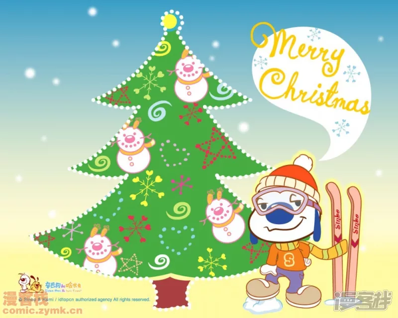 辛巴狗和哈米兔圣诞节主题壁纸-第14话