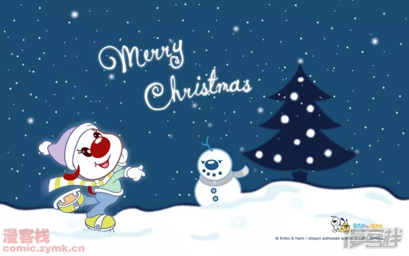 辛巴狗和哈米兔圣诞节主题壁纸-第14话