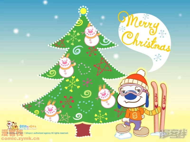 辛巴狗和哈米兔圣诞节主题壁纸-第14话