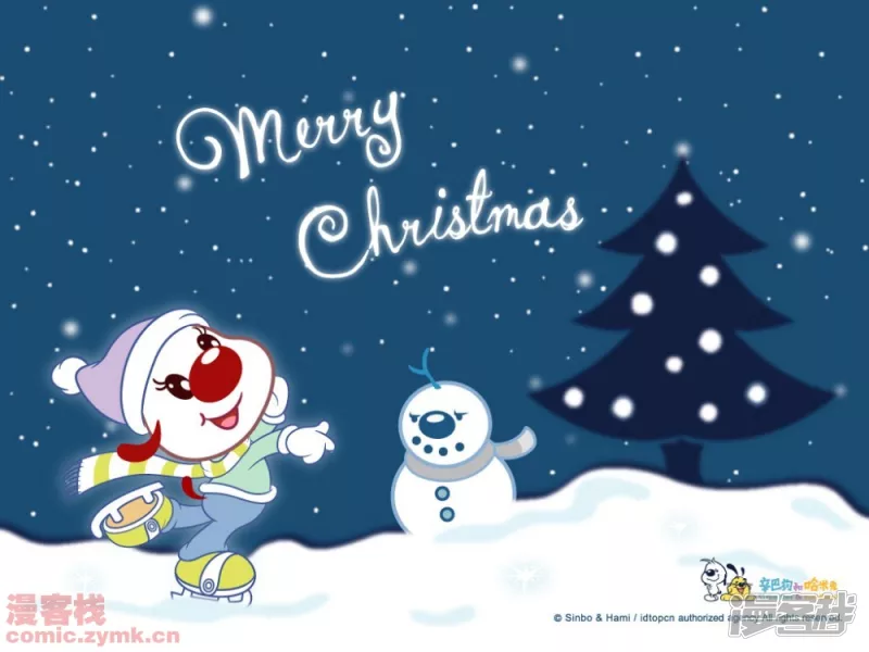 辛巴狗和哈米兔圣诞节主题壁纸-第14话