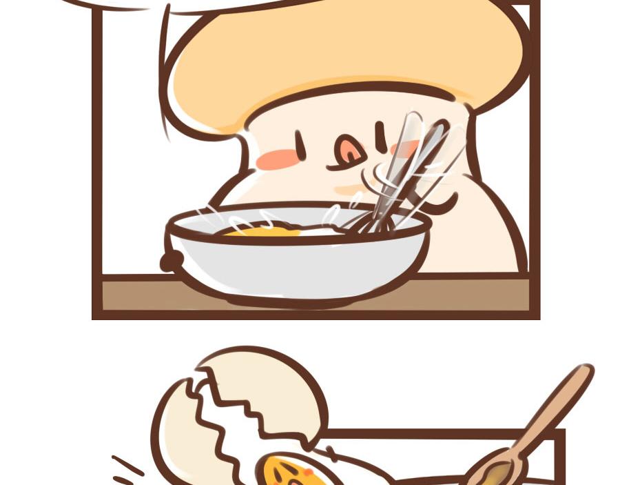 杏鮑菇的料理課堂 - 蘑菇小餅乾 - 1