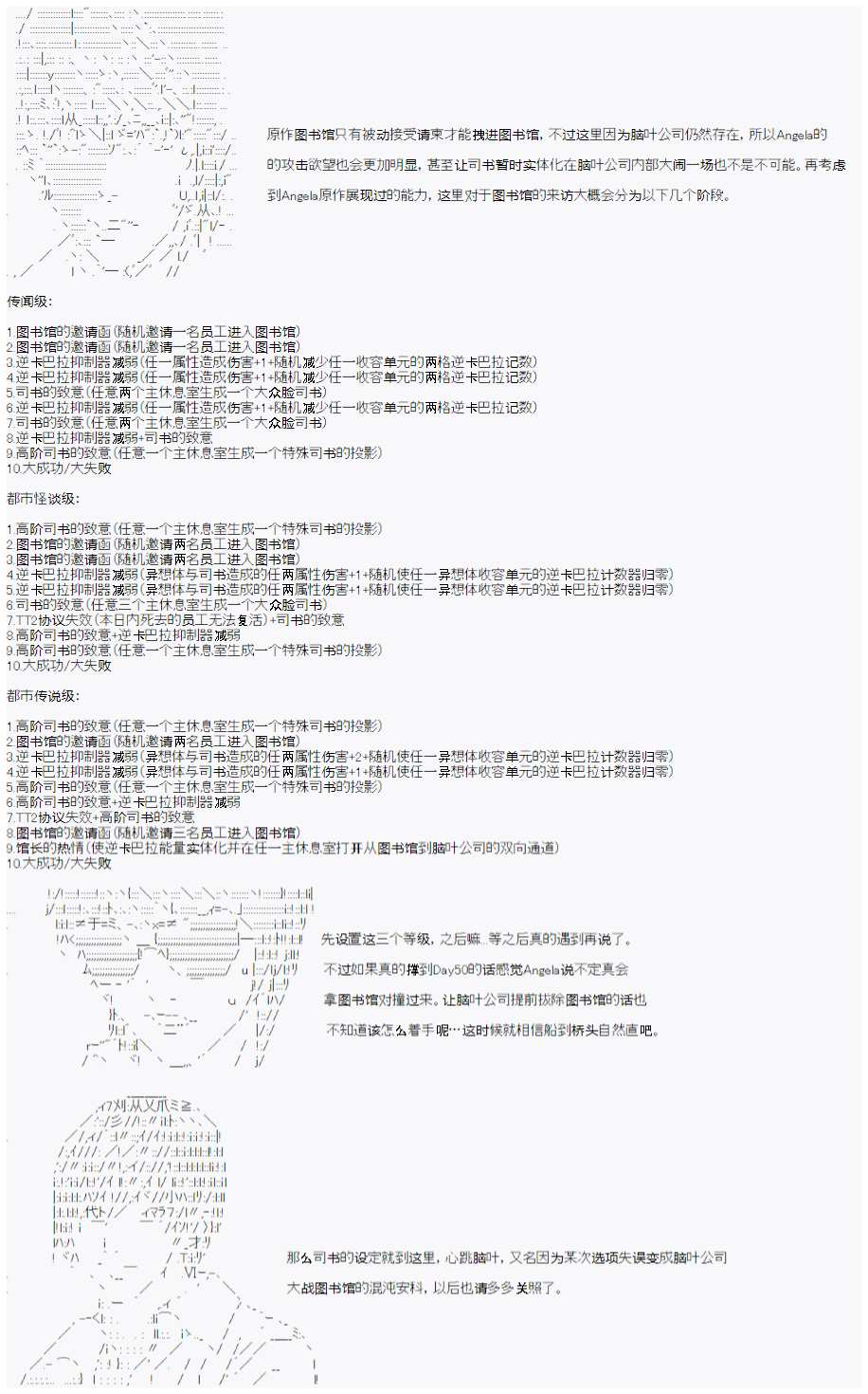 心跳文學部的成員似乎在腦葉公司當社畜的樣子 - 司書設定（下） - 1