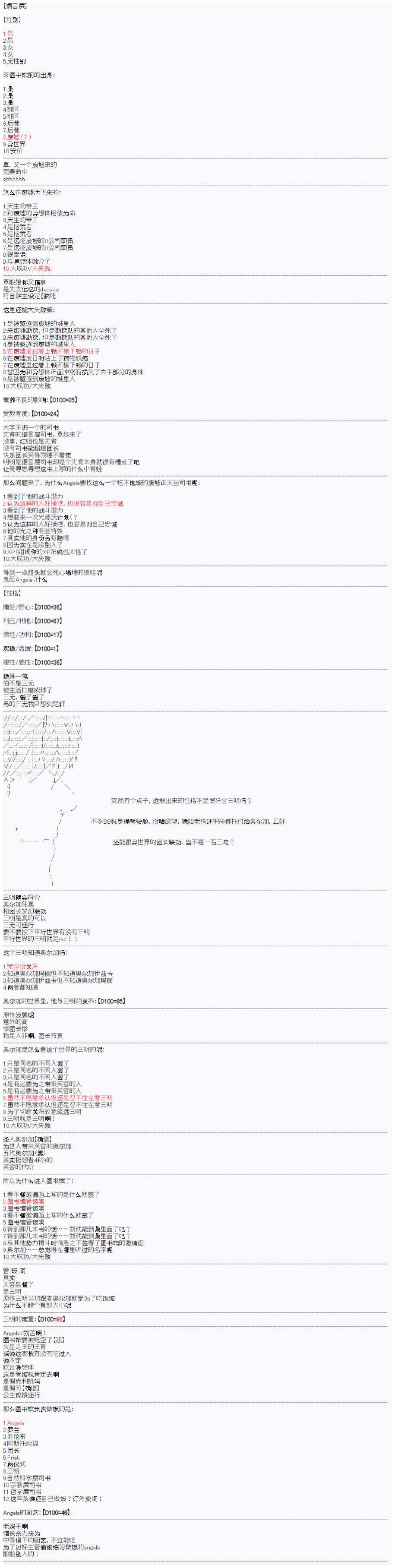 心跳文學部的成員似乎在腦葉公司當社畜的樣子 - 司書設定（下） - 2