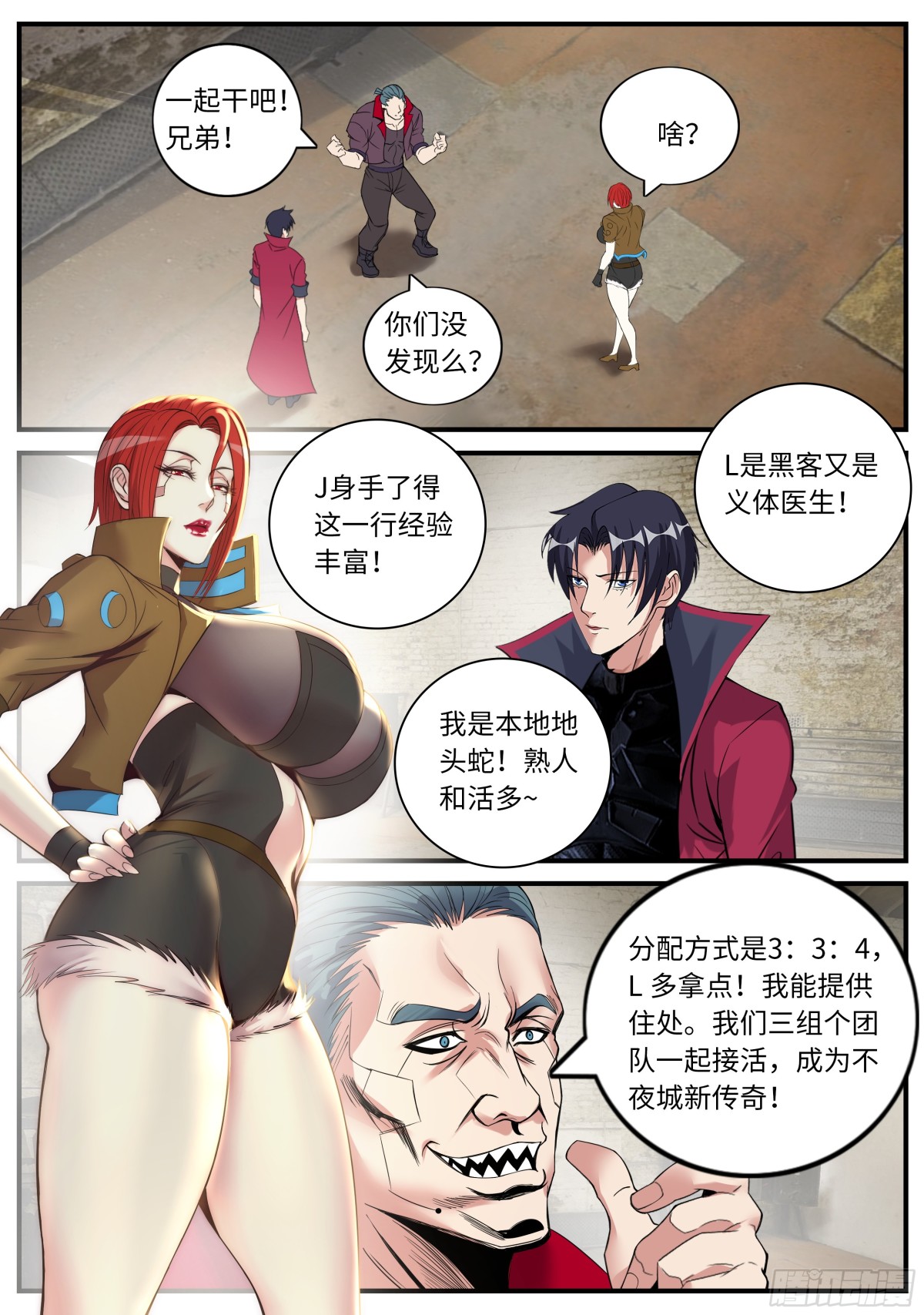 系統送我避難所 - 晚上好~不夜城！ - 1