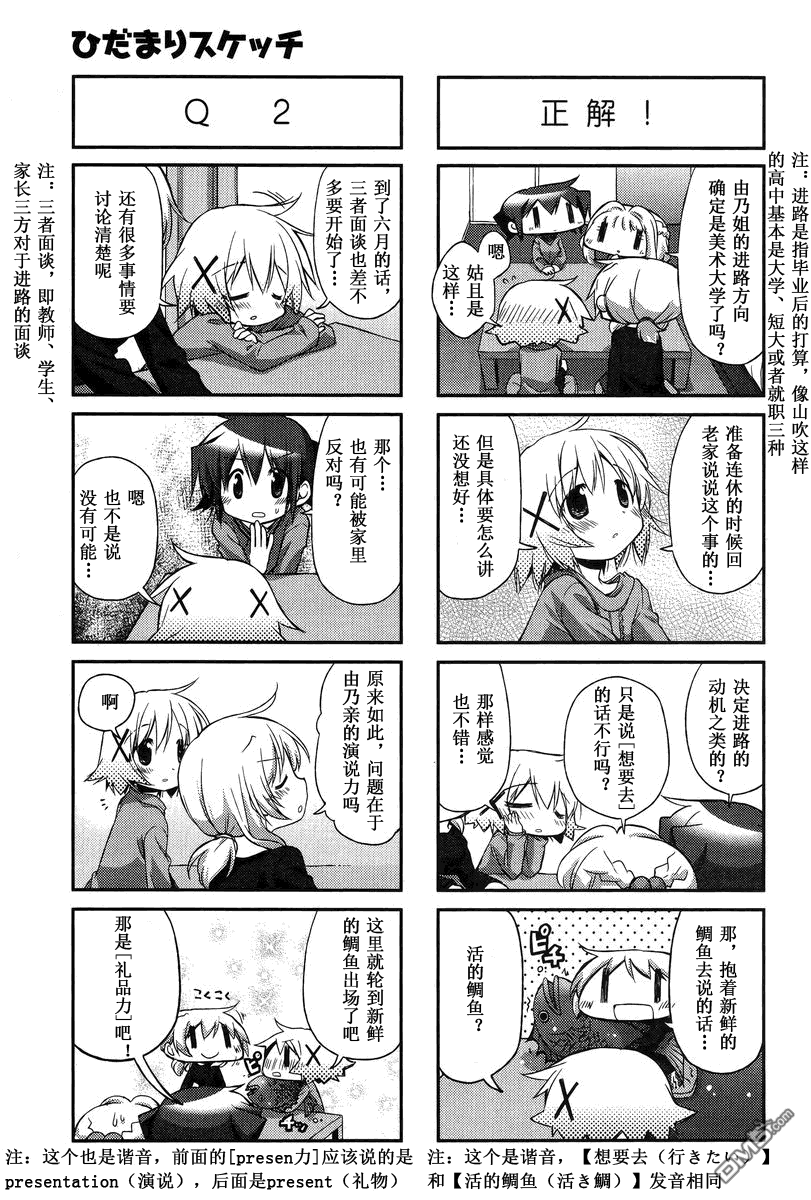 陽光下的素描 - 外傳：第17話  2015年4月號 - 2