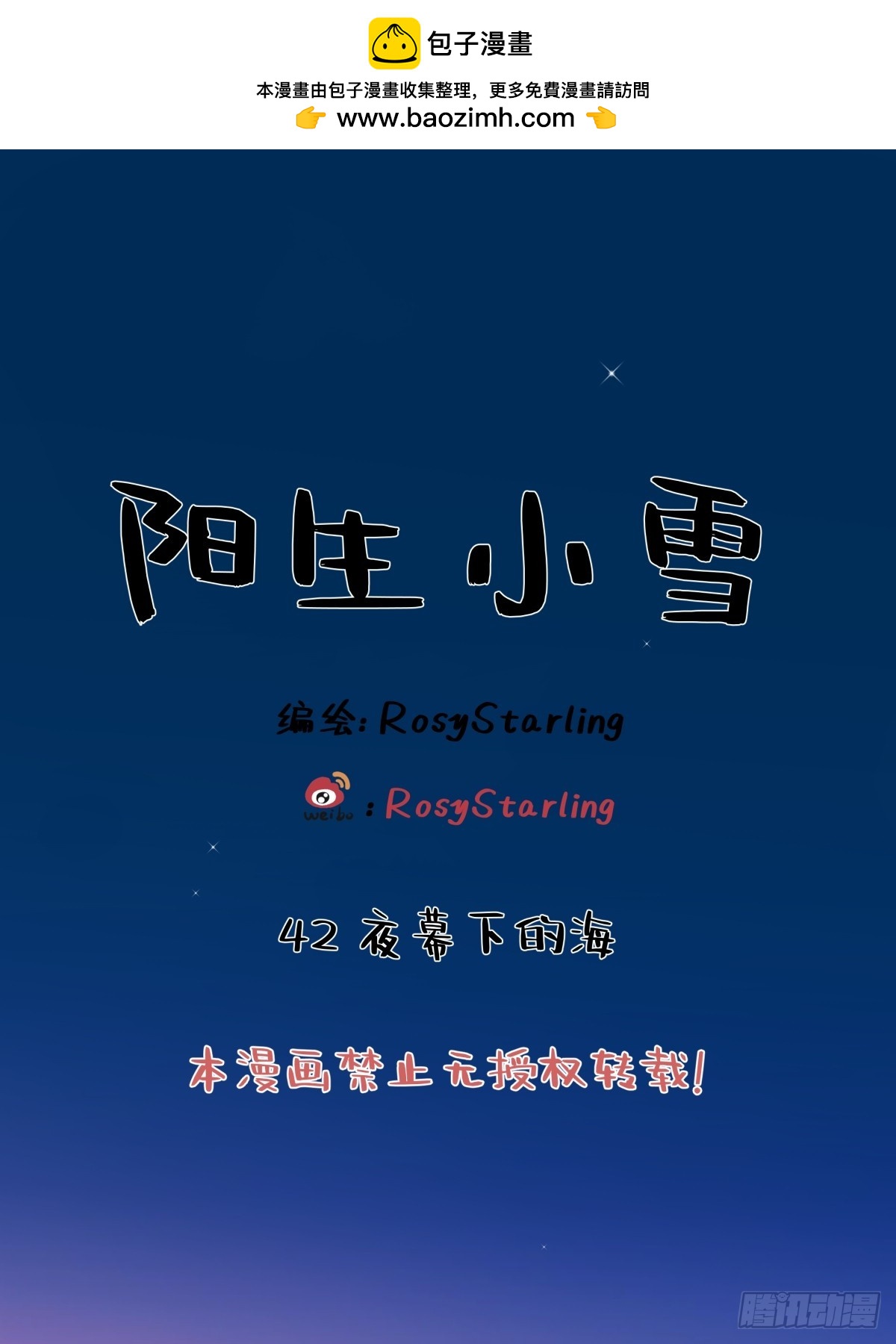 陽生小雪 - 42 夜幕下的海 - 1