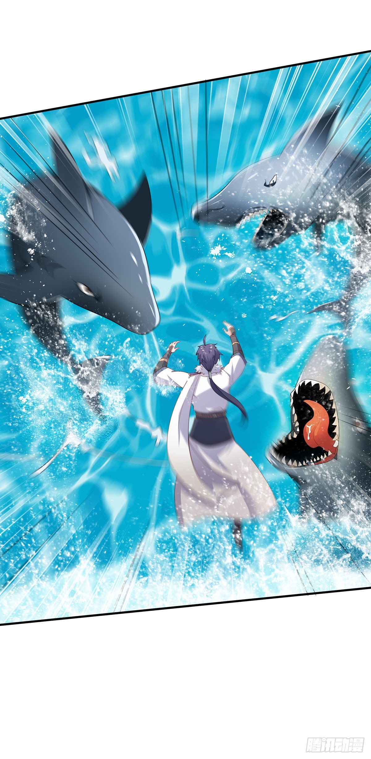 第105话 扬帆启程，巨鲨拦路-第196话