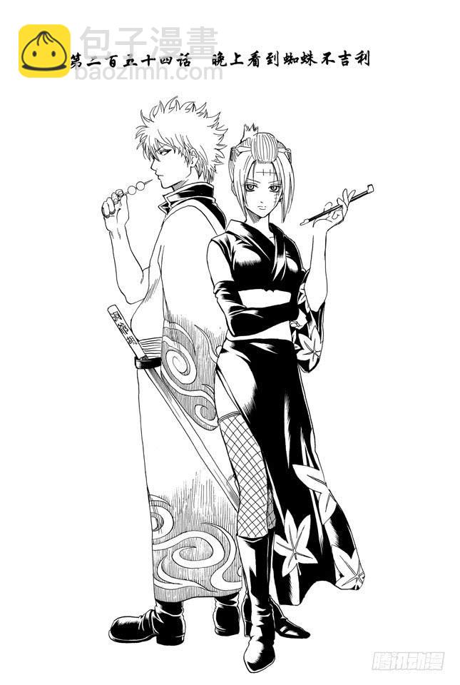 銀魂 - 第254話 晚上看到蜘蛛不吉利 - 3