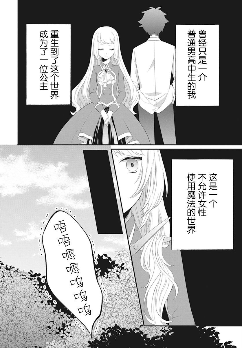 因爲重生成了公主，只好女扮男裝朝着最強魔法使的目標前進了 - 第02話 - 2