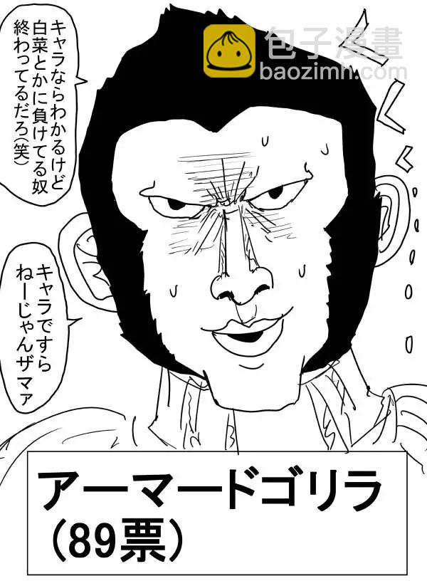 一拳超人原作版 - 第二次人氣投票(1/2) - 1
