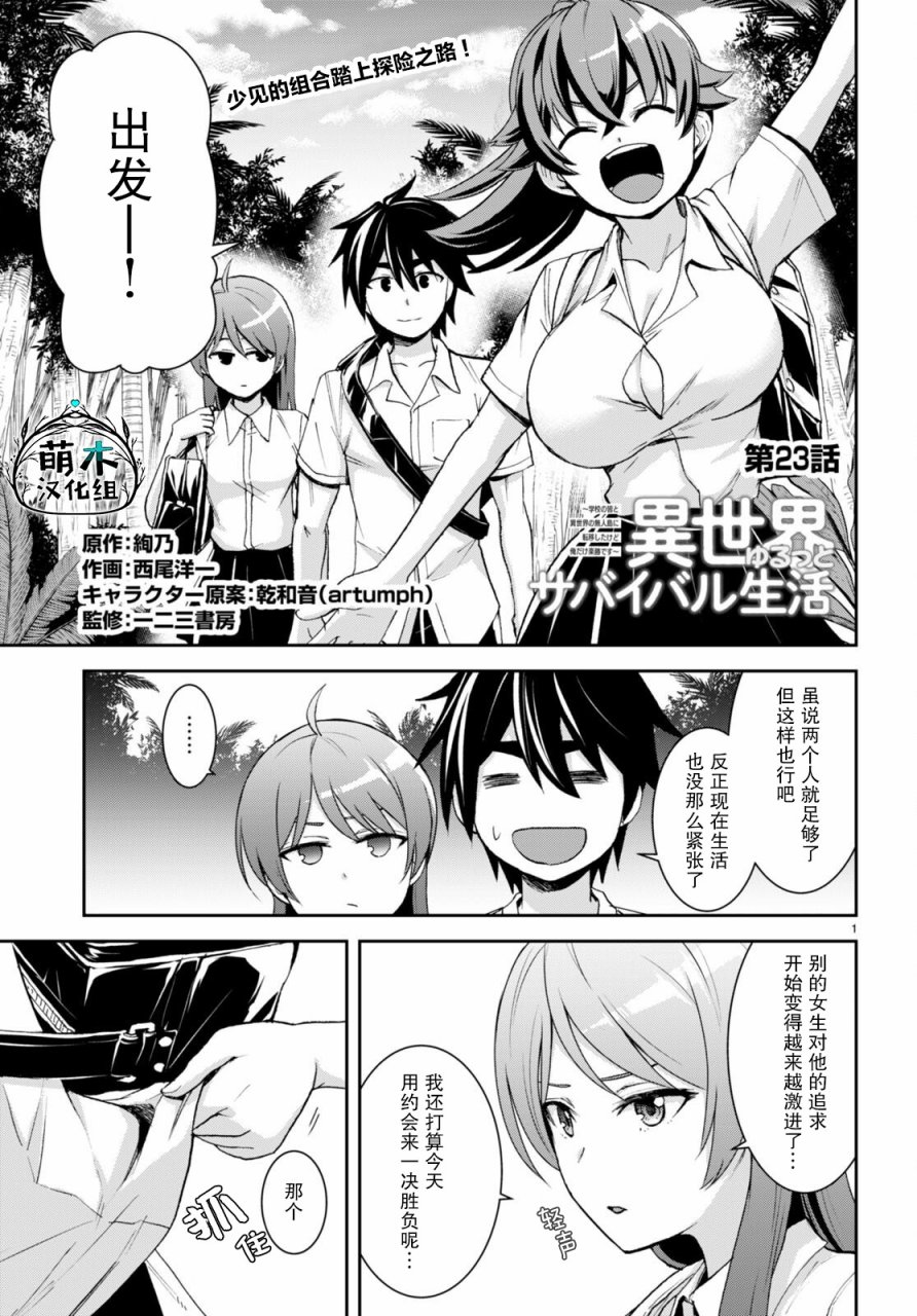 異世界悠閒荒野求生 - 第23話 - 1