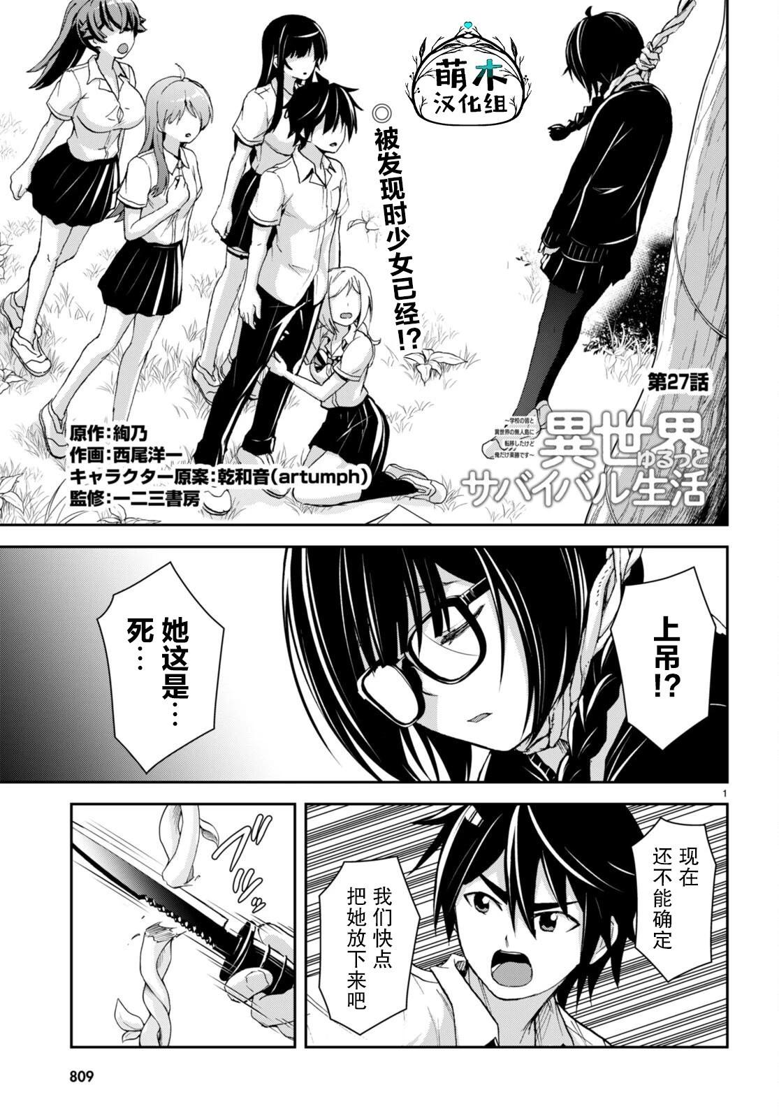 異世界悠閒荒野求生 - 第27話 - 1