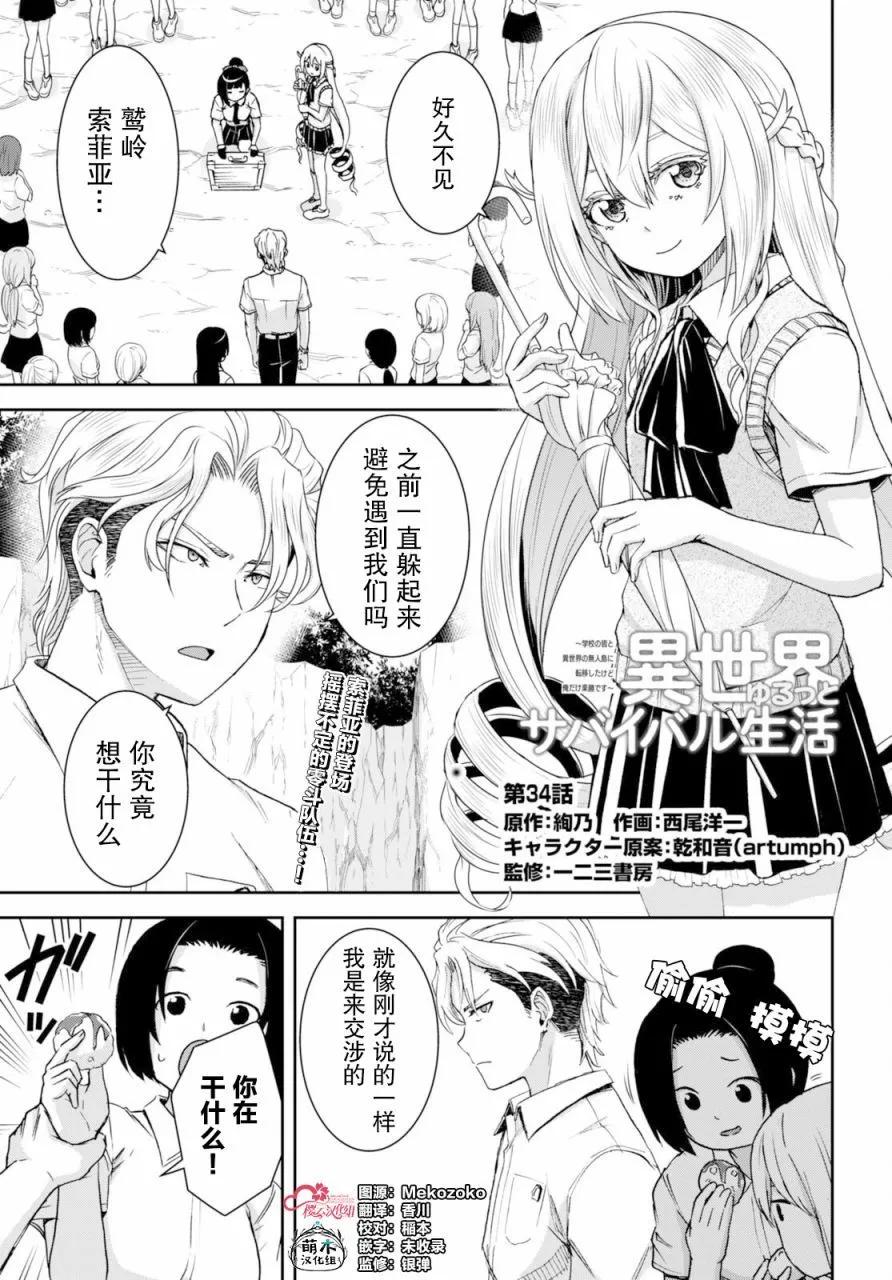 異世界悠閒荒野求生 - 第34話 - 1