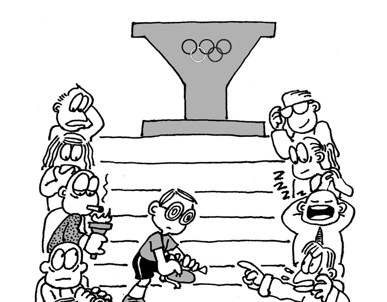 幽默漫畫系列 - 瘋狂奧運 - 5