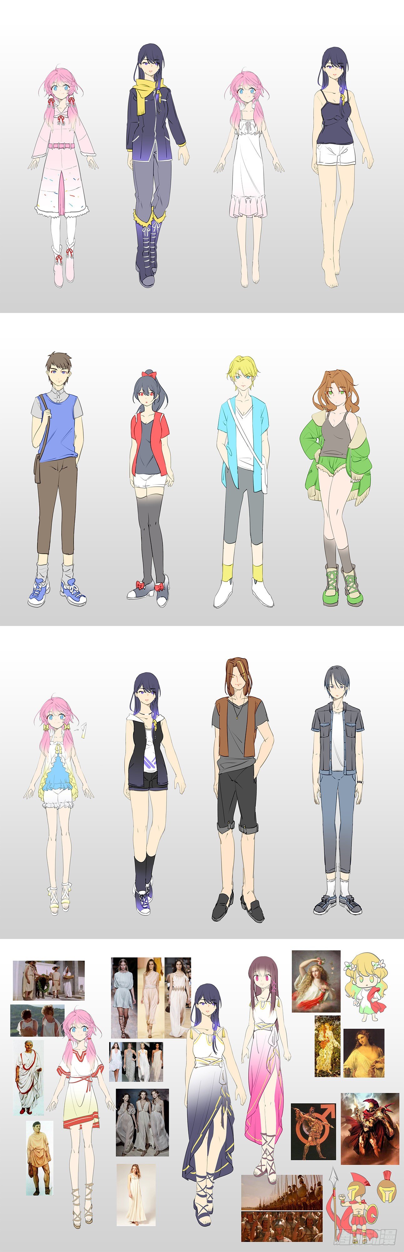 雨后满天星 - 番外 人物设定集 - 1