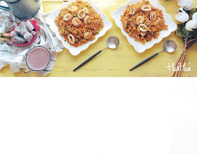 第34期 沙茶海鲜炒饭-第34话