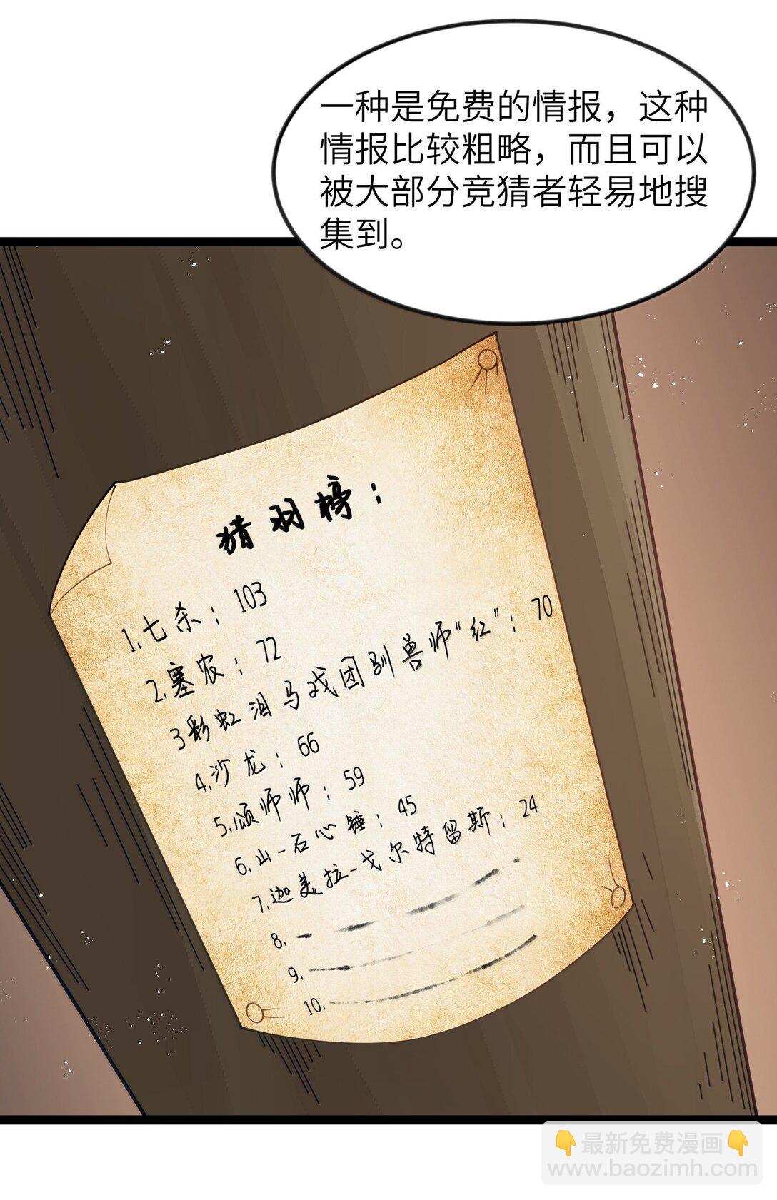 第93话 竞猜情报引导（猎羽季篇）(1/2)-第112话