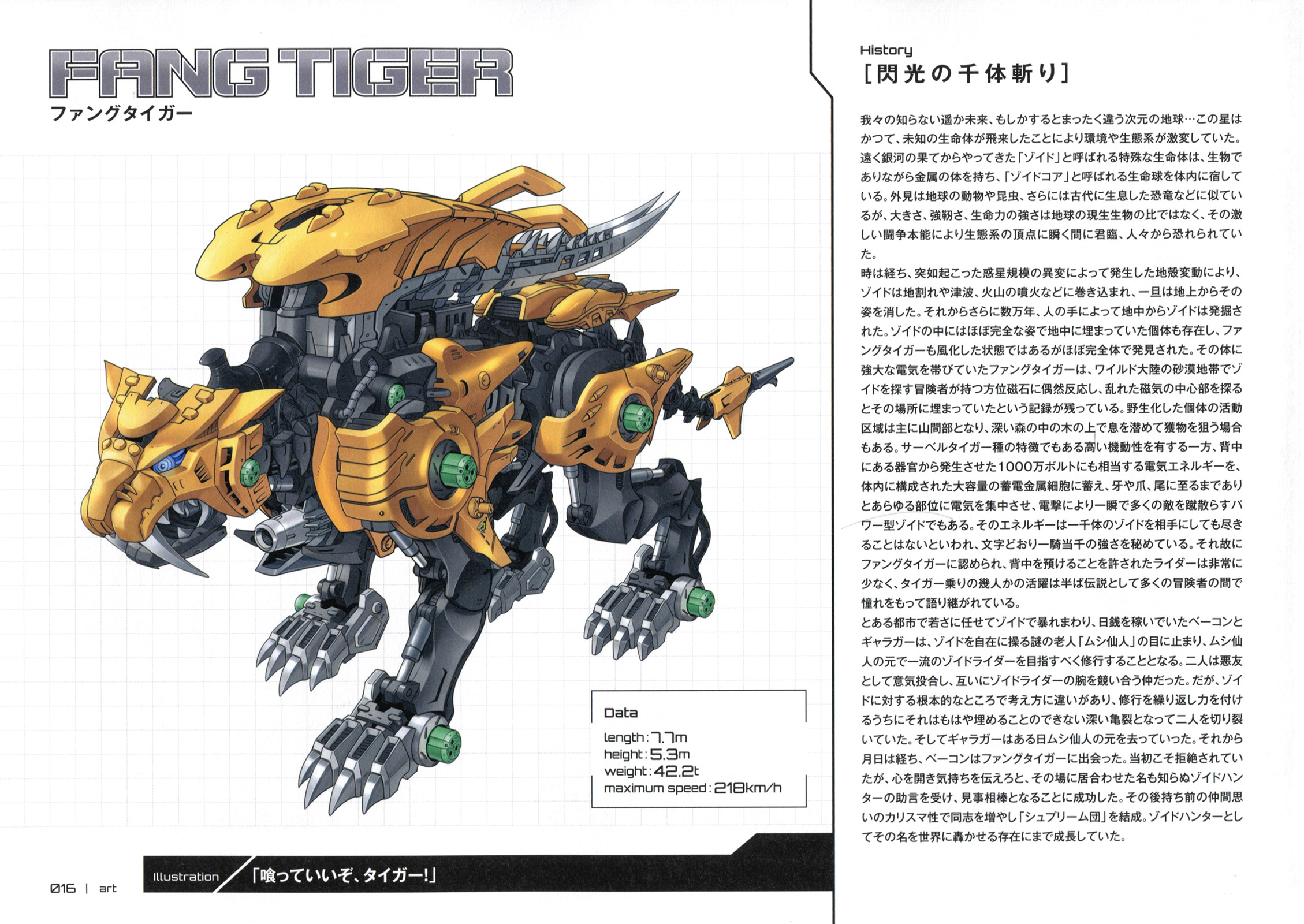 ZOIDS HMM 設定資料畫集 - PLUS(1/4) - 8