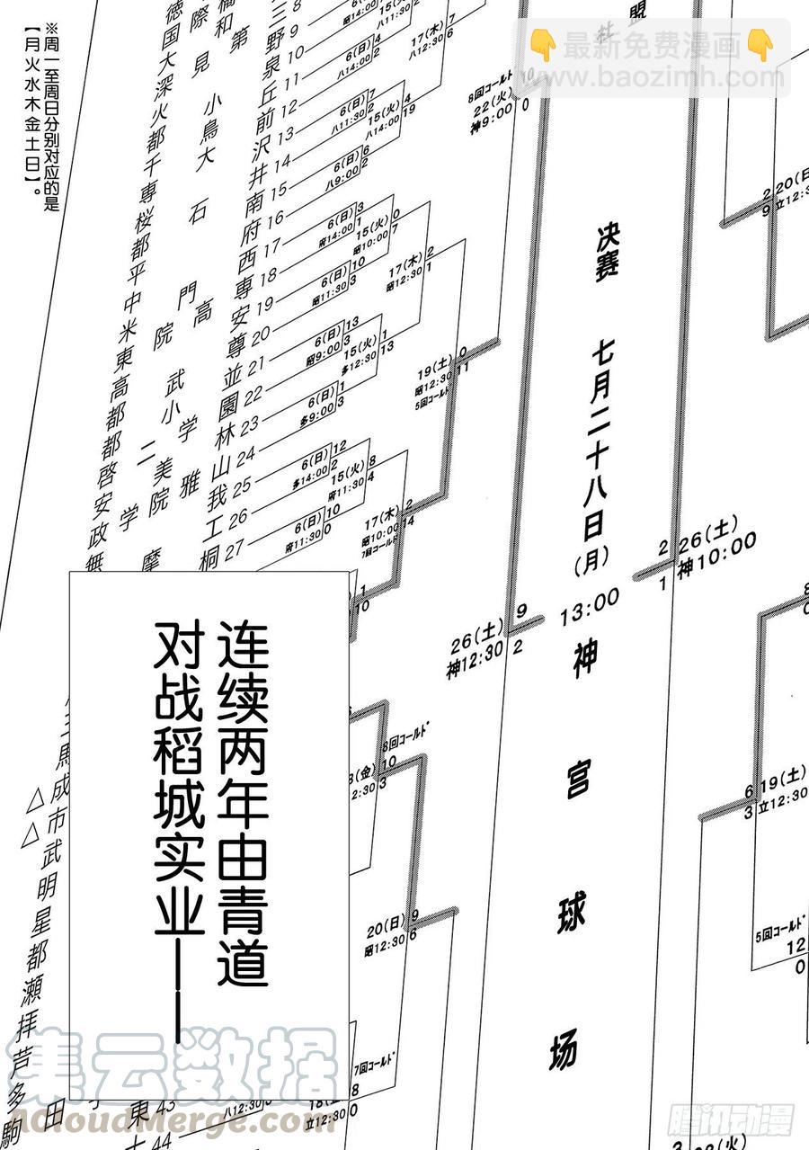 鑽石王牌 act2 - 第254話 下一個舞臺 - 1